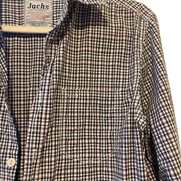 Jach’s Men’s Plaid Button Down - Size Large - Picture 3 of 8